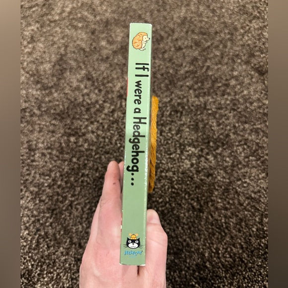 Jellycat If I Were a Hedgehog Board Book - Picture 4 of 4